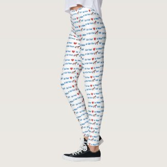Get Your Heart In Maine or Get Your Donkey Out Leggings