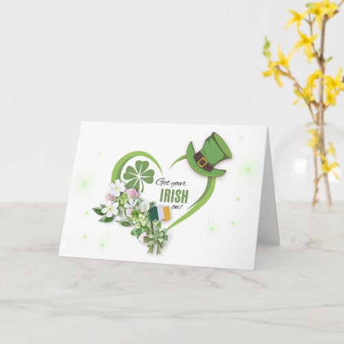 Get Your Irish On Greeting Card