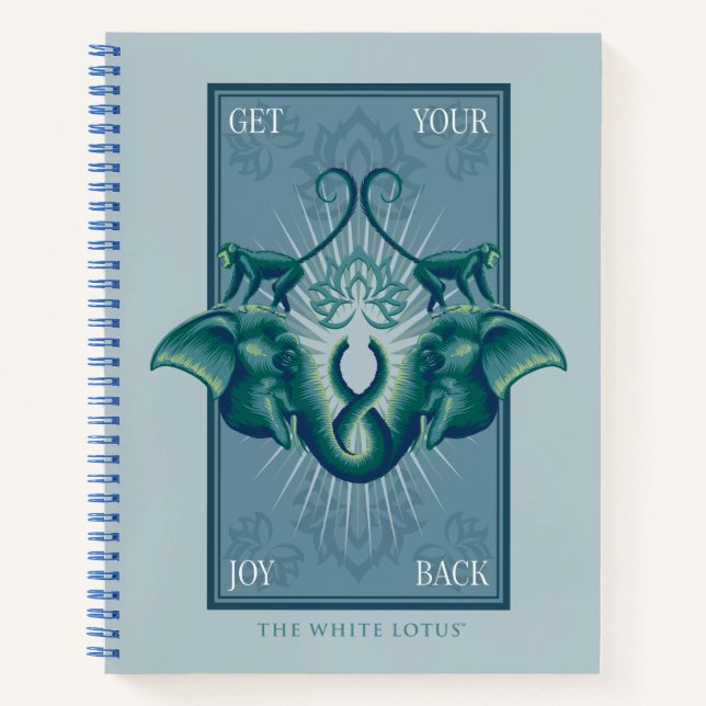Get Your Joy Back - The White Lotus Notebook (Front)
