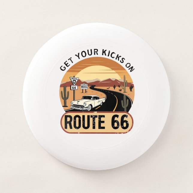 Get Your Kick On 175g Frisbee Flying  (Front)