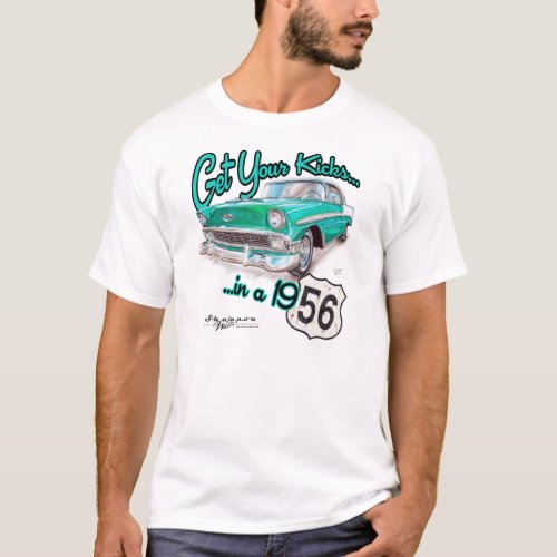 Get Your Kicks in a 1956 T_Shirt
