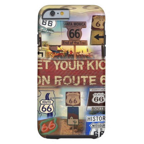 Get your Kicks on Route 66 Tough iPhone 6 Case