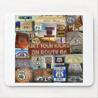 Get your Kicks on Route 66 Mouse Pad