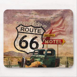 Get your Kicks on Route 66 Mouse Pad