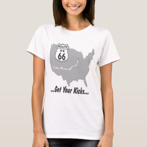 Get Your Kicks on Route 66 T_shirts and Gifts