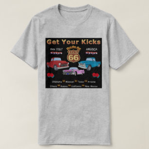 Get your kicks. Route 66 t-shirts and gifts