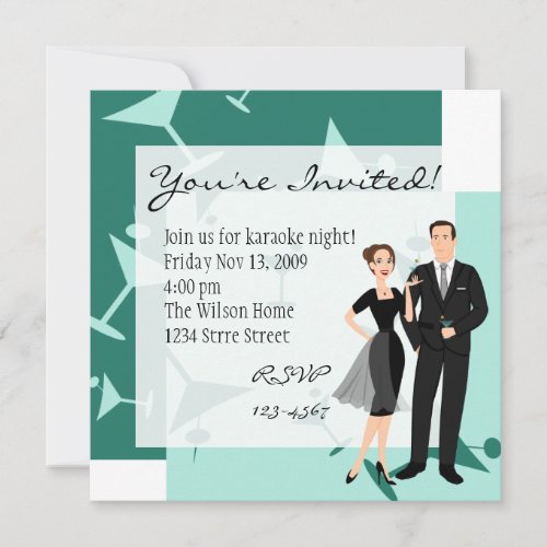 Get Your Martinis Ready! Personalized Invite