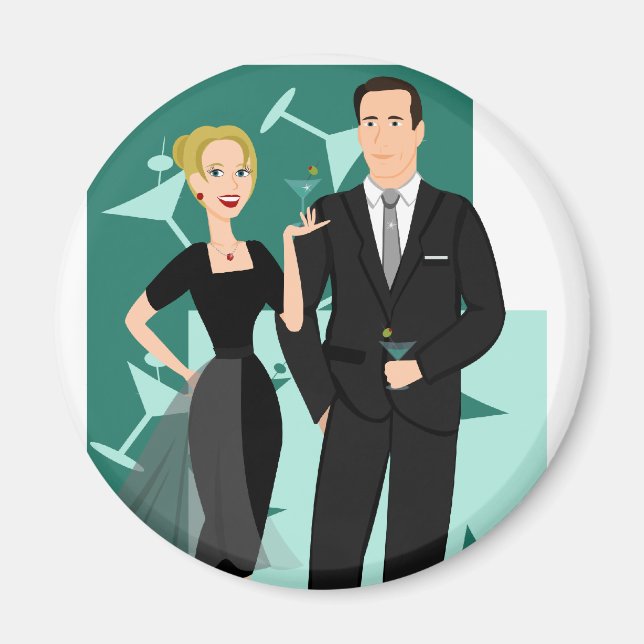 Get Your Martinis Ready! Magnet (Front)
