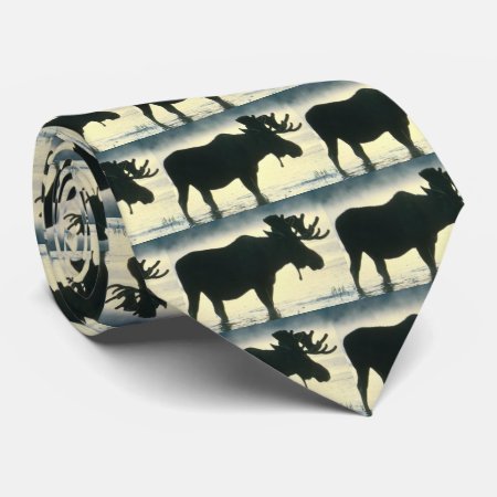 Get Your Moose On Tie