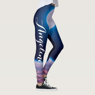 Get Your Perfect Fit and Style Custom Yoga Name on Leggings