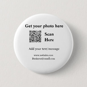 Get your photo scan QR add website email address d Button