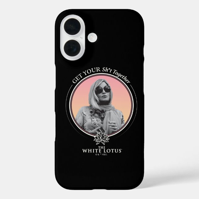 Get Your Sh*t Together - The White Lotus Case-Mate iPhone Case (Back)
