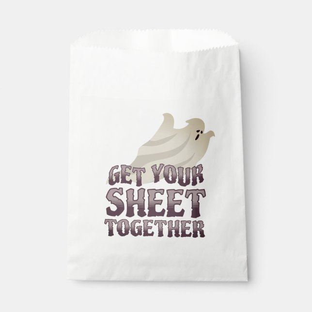 Get Your Sheet Together Favor Bag (Front)