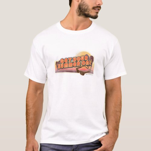 Get Your Summer On Vintage Travel Style T_Shirt