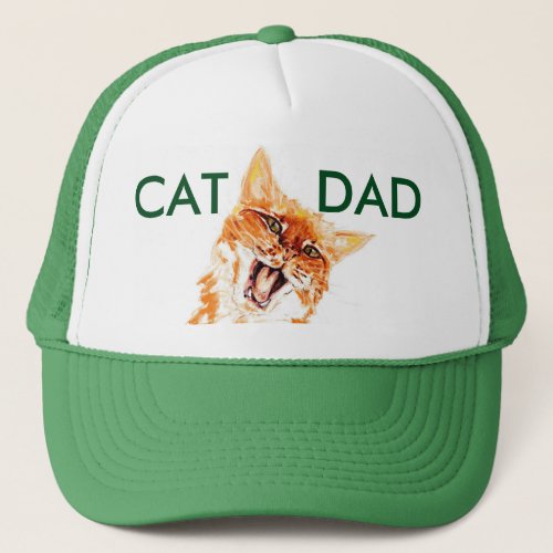 Get YOUR very own Cat Dad Hat now