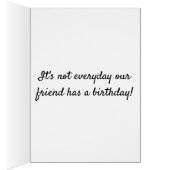 ***GET YOUR WADDLE ON*** DUCKS SAY "HAPPY BIRTHDAY (Inside (Right))