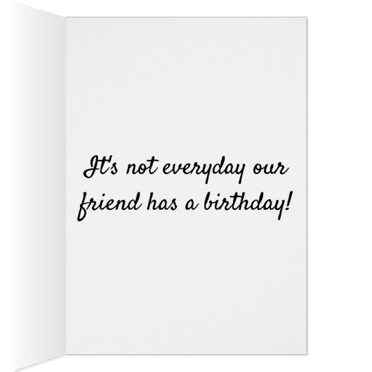 ***GET YOUR WADDLE ON*** DUCKS SAY "HAPPY BIRTHDAY (Inside (Right))