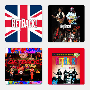 GetBack!® Beatlemania Coaster Set