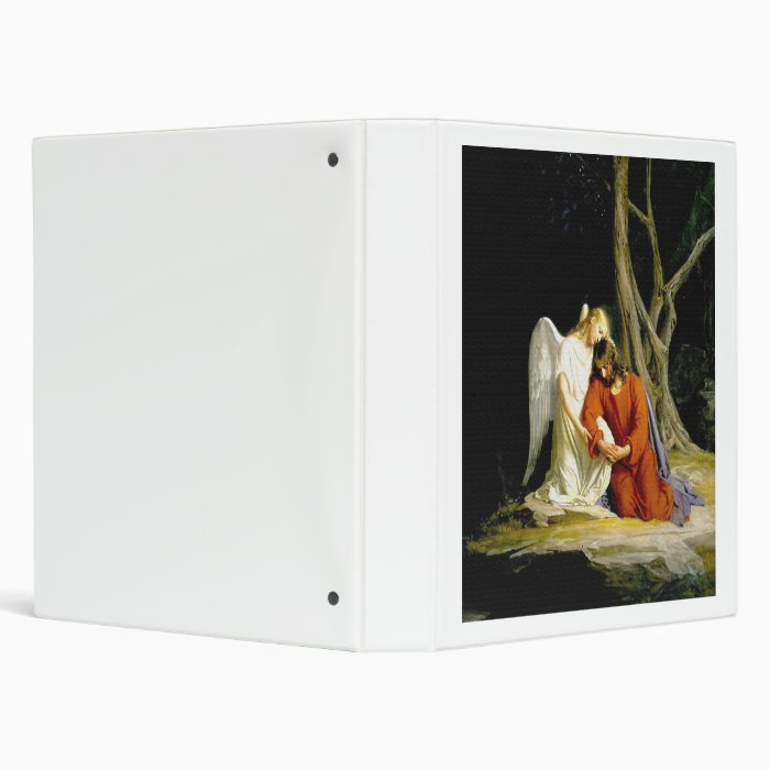 Gethsemane by Carl Heinrich Bloch 1805 Vinyl Binder