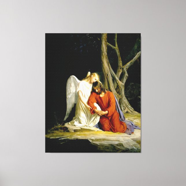 Gethsemane by Carl Heinrich Bloch 1805 Canvas Print (Front)