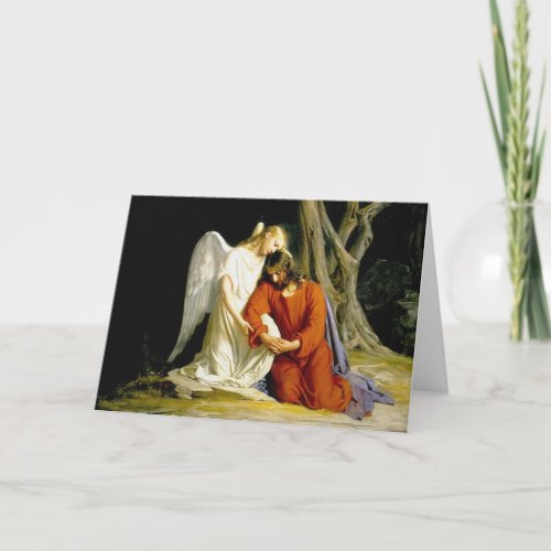 Gethsemane by Carl Heinrich Bloch 1805 Card