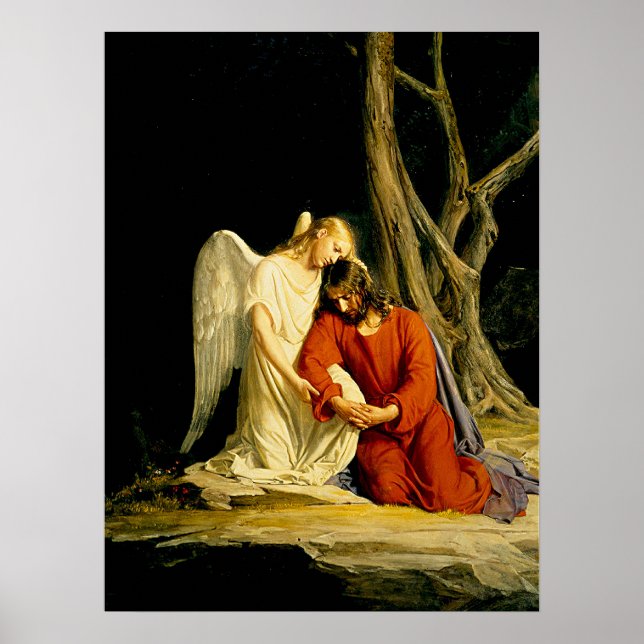 Gethsemane, famous painting, poster (Front)