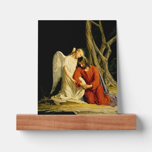 Gethsemane, fine art painting, picture ledge (Front)