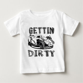 Gettin Dirty Dirt Modified Racing Baby T-Shirt