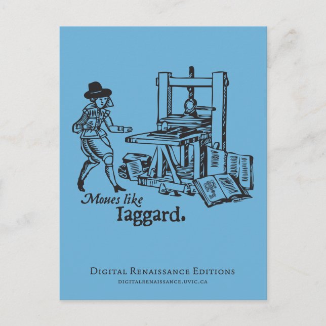 Gettin' Frisket Postcard (Front)