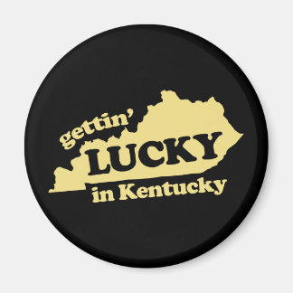 gettin lucky in kentucky magnet