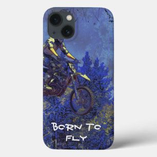 "Getting Air" Motocross Dirt-Bike Champion Racer iPhone 13 Case