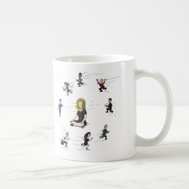 Getting anywhere running around? coffee mug (Right)