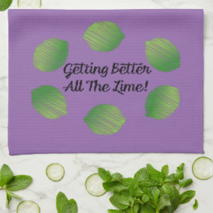Getting Better All the Lime Kitchen Towel