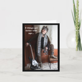 Getting Better with Age Birthday Card