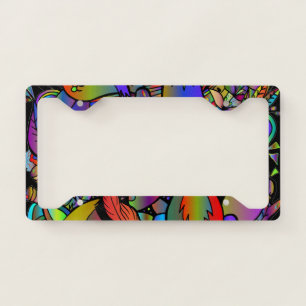 Getting Foxy  License Plate Frame