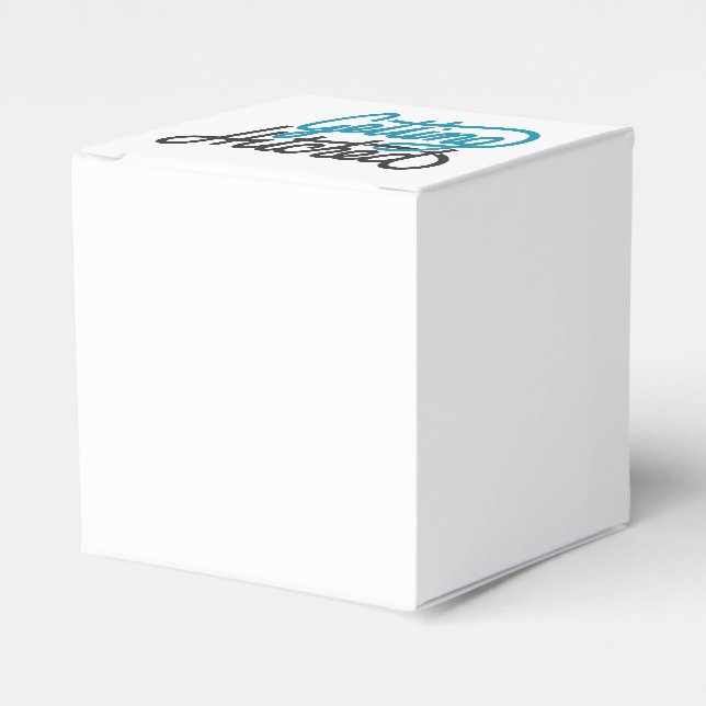 Getting Hitched Favor Boxes (Front Side)