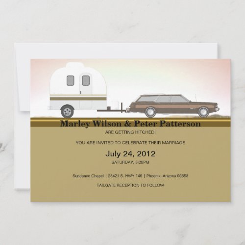 Getting hitched! custom invites