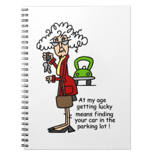 Getting Lucky Humor Notebook