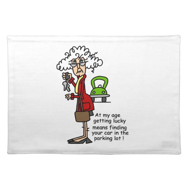 Getting Lucky Humor Placemat (Front)