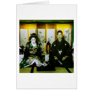 Getting Married in Old Japan The Happy Couple Cards