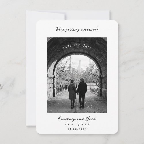 Getting married Save The Date