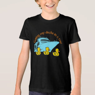 Getting My Cruise Ducks In A Row Tri-Blend Shirt
