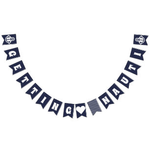 Getting Nauti Bachelorette Party Nautical Bunting Flags