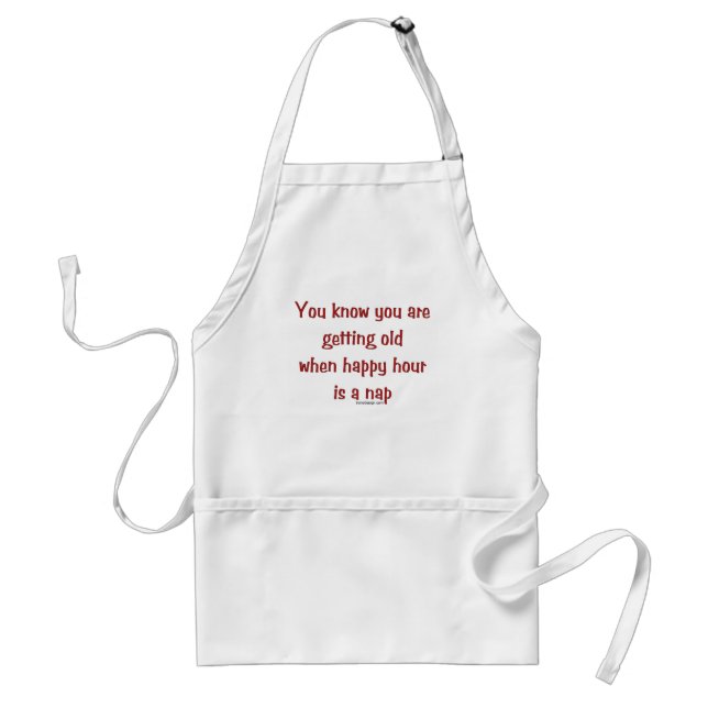 Getting Old Adult Apron (Front)