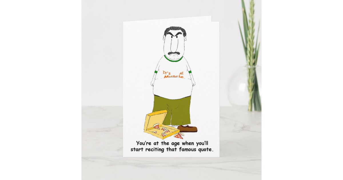 Getting Old Birthday Greeting Card | Zazzle