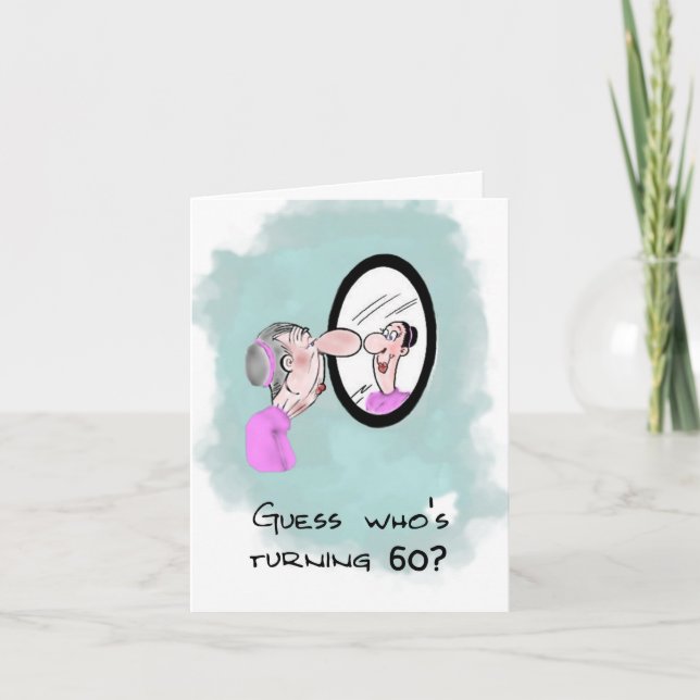 Getting Old Funny Birthday Card (Front)