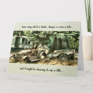 Getting Older - Birthday Card