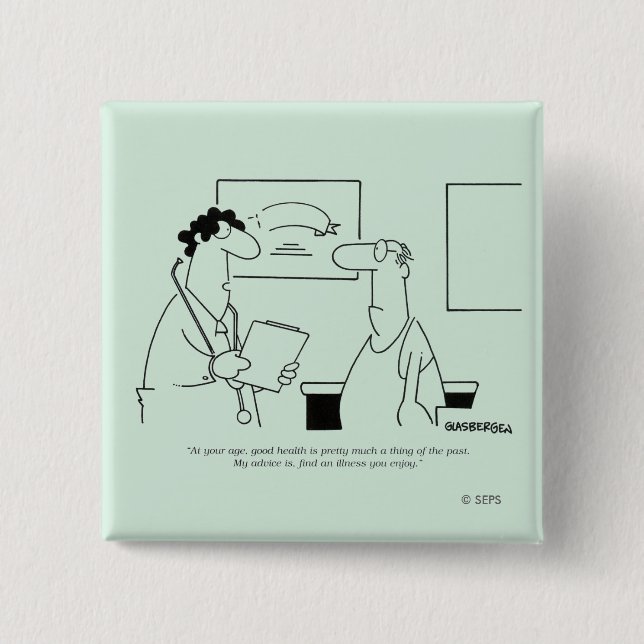 Getting Older Button (Front)