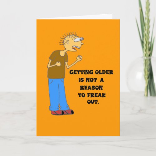 getting older card