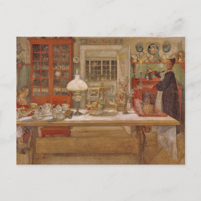 Getting Ready for a Game Postcard (Front)